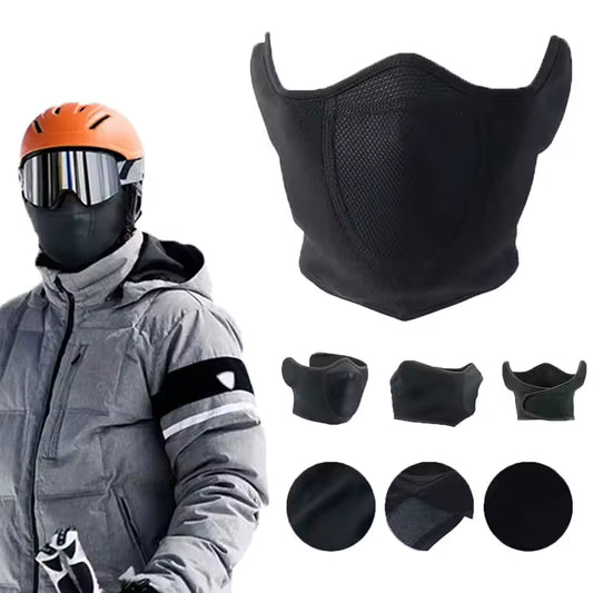 Winter Windproof Bike Mask Half Face Motorcycle Masks for men and women